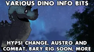 The Isle News Updates: Hypsi, Oviraptor, Austro, and Bary Various Info