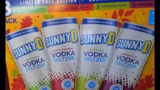 E 127 Sunny D Vodka Seltzers Tasting Review