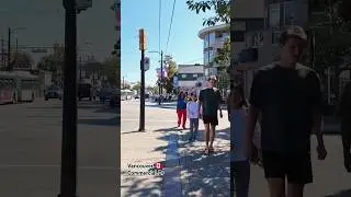 On Commercial Drive 🇨🇦, #eastvan #vancouver #shorts
