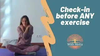 Better than warm-up: Internal check-in before yoga or exercise