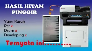 cara atasi hitam pinggir seperti ini