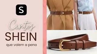 Cintos da SHEIN para investir e transformar os seus looks | Recebidos SHEIN