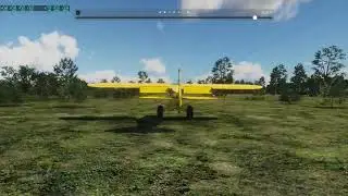 Smooth landing in PA-18 ll X-Plane 12