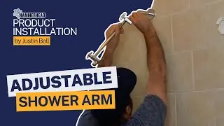 How to Install Hammerhead Adjustable Shower Arm In 5 Minutes