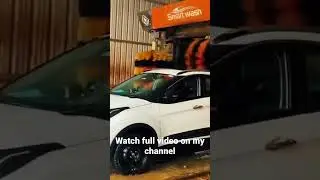 Tata nexon robot wash #nexon  #explorelearntravel