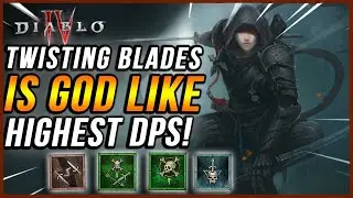 Diablo 4 Twisting Blades Leveling Rogue Build Guide 1- 50 in Diablo 4! BEST DPS IN GAME!