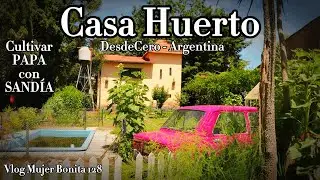 🍉🥔Mi método favorito!! Magnífica ASOCIACIÓN de CULTIVOS!! 🥔🍉PAPA con SANDÍA