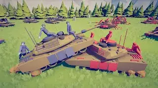 7 Tactics of Tank Battle | Totally Accurate Battle Simulator