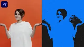 Pop Art Stylized Look in Premiere Pro | Adobe Premiere Pro 2023 Tutorial