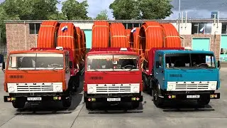 На Камазах возим грузы по России.ETS-2 v-1.44
