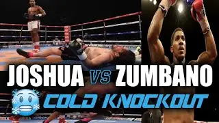 Anthony Joshua Brutally KNOCKS Zambano Love Out Cold 🥶