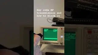 Key code RF transmission and how to block it #stolen #car #relayattack