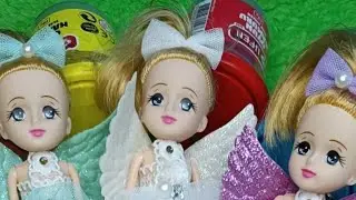(افتح يا سمسم)فتحنا صندوق الآيس كريم الملون 🍨🍦مع الأميرات الثلاثة 👸🏻👸🏼👸
