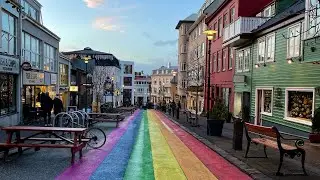 Walking Rainbow street [ Reykjavik, Iceland ]