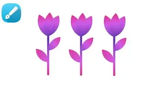 Tulip Flower Digital Drawing in Infinite Design for Beginners