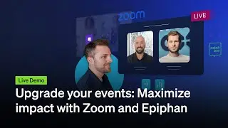 Upgrade your events: Maximize impact with Zoom and Epiphan