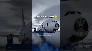 Airbus A380 Now Vs Then😭 #aviation #a380 #plane
