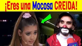 Cepillín le da una Lección de humildad a Danna Paola por payasa?