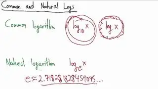 Common and Natural Logs