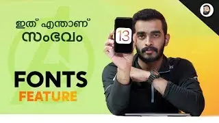 iOS 13 Install Custom Fonts Feature - in Malayalam