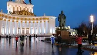 ВДНХ 1 Day Before  New Year 2020
