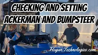 Measuring Bumpsteer and Ackerman on a dirt latemodel and dirt modified; What tools I used and how.