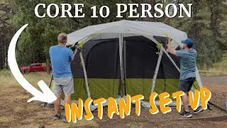 How to Set Up the CORE 10 Person Instant Cabin Tent