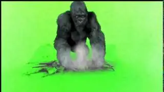 [Green Screen] Gorilla +FREE Download