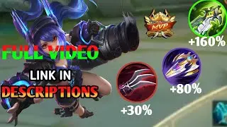 Layla Full True Damage Build | SolutionX