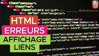 HTML : mon lien ne s'affiche pas correctement #html #tuto #tutoriel #dev