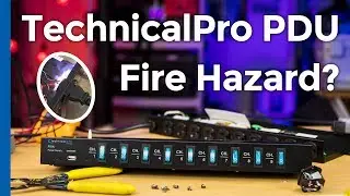 Technical Pro PS9U vs. Cyberpower CPS-1220RMS PDU (And One is a Fire Hazard)  [C39FD0152]