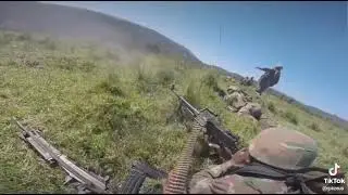 South african army in training