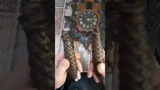 Часы кукушка с гирьками