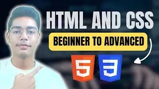 HTML And CSS Full Tutorial For Beginners | HTML And CSS Crash Course | Beginner To Advanced