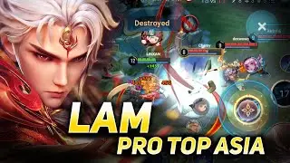 16 KILL LAM | GAMEPLAY TOP 1 ASIA | HONOR OF KINGS