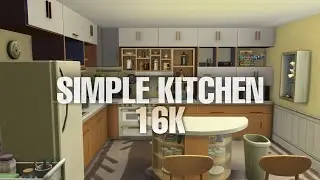 Kitchen Ideas | No CC | The Sims 4 Speed Build