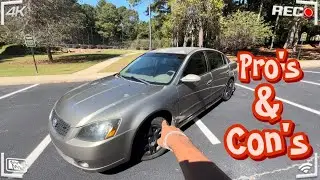 PROS AND CONS OF STRAIGHT PIPING A 2006 NISSAN ALTIMA 2.5s
