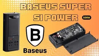 Testing the Baseus 500W 12/220V inverter. Super Si. BS-CI50-02. Sinusoid.