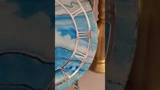 Часы из эпоксидной смолы ,едут в Москву! 