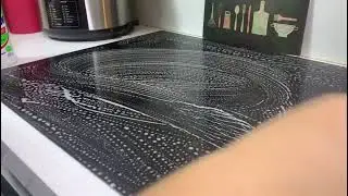 Limpando Cooktop de Indução - vídeo curto com vcs 🥰