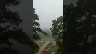 Муромцево. полет в тумане, подъём выше облаков! DJI