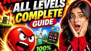 Red Ball 4 All Levels Complete Guide 🔴 Full Gameplay Walkthrough | 100% Completed (No Cuts)