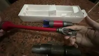 Dyson detail cleaning kit for cleaning dust on legos