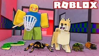 MOOSECRAFT BECOMES A PET IN ROBLOX! (Roblox Pet Escape)