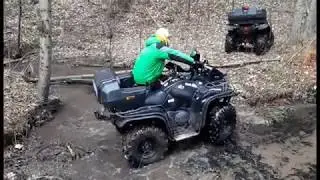 На квадриках по речке Апочинке)Хатунь.