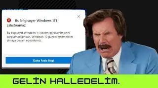 Bilgisayarım Windows 11 Destekliyor mu? Nasıl Öğrenirim? HIZLI ŞEKİLDE