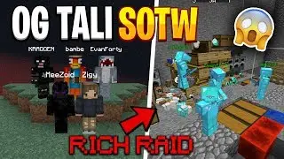 INVIS RAIDING with OG Taliban on SOTW!! *RICH RAID* | Minecraft HCF