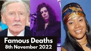 Celebrities Who Died Today 8th November 2022 / Very Sad News / Famous Death News / Who Died Recently