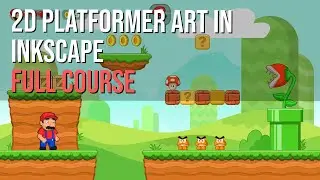Draw the Art for Your 2d Platformer Entirely in Inkscape - Full Version