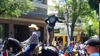 4th of July Lassoing Demonstration FAIL